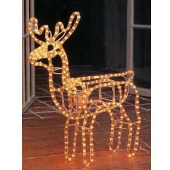 3D首振りトナカイ・オスM クリスマスイルミネーション通信販売