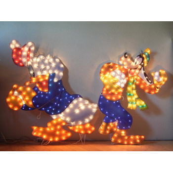 Disney - Disney ドナルドダックのXmasエアブロー•デコライト(約1.07m) Disney ドナルドダックのXmasエアブロー•デコライト(約1.07m)