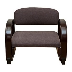 ラクラク座椅子　Fabric　ブラウン　cxf01BR Amazon｜サカベ ラクラク座椅子 ポリウレタン 座面ファブリック