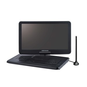 15.4型フルセグTV内蔵ポータブルDVDプレーヤー グリーンハウス グリーンハウス 15.4型フルセグTV内蔵ポータブルDVDプレーヤー