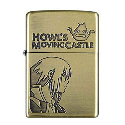 ジッポー ジッポライター ハウルの動く城 STUDIO GHIBLI スタジオジブリ ZIPPO コレクション NZ-14  アンティークゴールド-シエンジロリン村本店