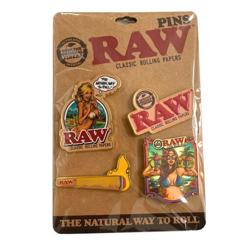 RAW ピンズセット 4種セット ロウ ロー【メール便300円対応】
