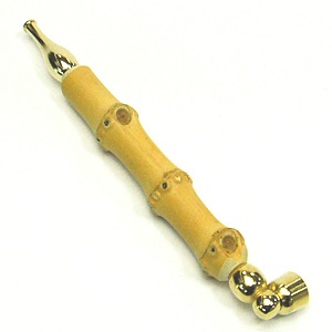 キセル‥煙管‥20金 Amazon | 真鍮煙管 4寸延 約110mm 紙巻きタバコ、煙葉、手巻き