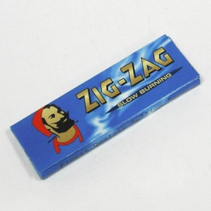 ZIG-ZAG ジグザグ ブルー スローバーニング シングル 巻きたばこ
