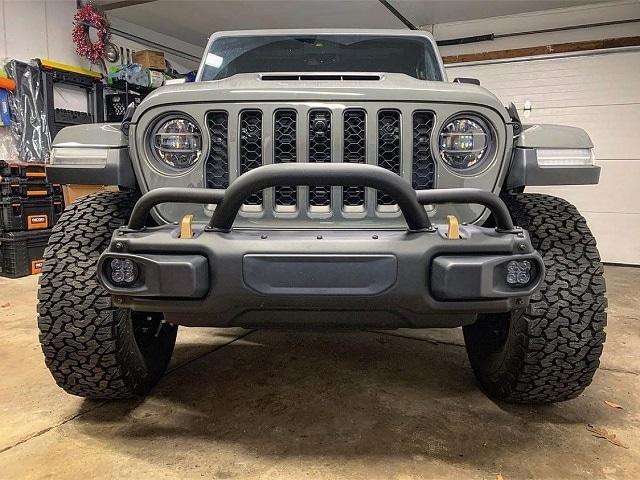 さらに値下げしました　ジープ ラングラー グリルガード Amazon | WARN 101337 エリートシリーズ 全幅フロントバンパー