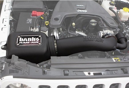 18y－ ジープ ラングラー コールドエアー インテークシステム 3.6L用  