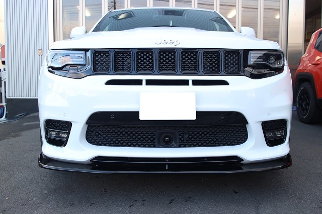 17y－ ジープ グランドチェロキー SRT8用 RENEGADE製 フロント リップ 