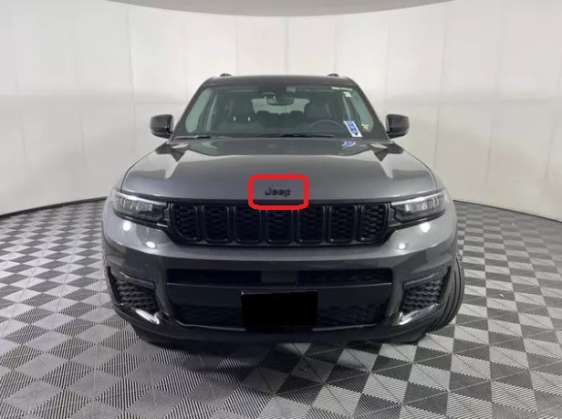 22y－ グランドチェロキー 純正 ボンネットフード Jeep エンブレム 