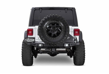 jeep ラングラー　サハラ　リアバンパー 18y－ ジープ ラングラー パークセンサー対応 HDスチール リア