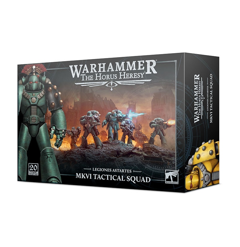 JOYTOY WH40K Sons of Horus MKVI Tactical Squad Set » Joytoy