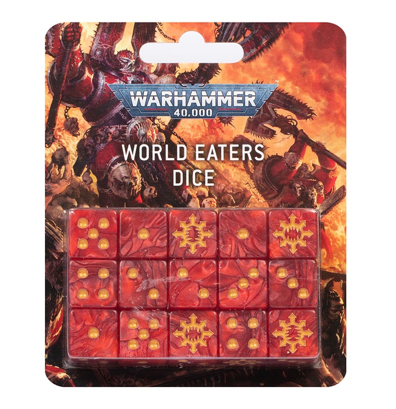 WH40k】ワールドイーター・ダイス / WORLD EATERS DICE | ウォー