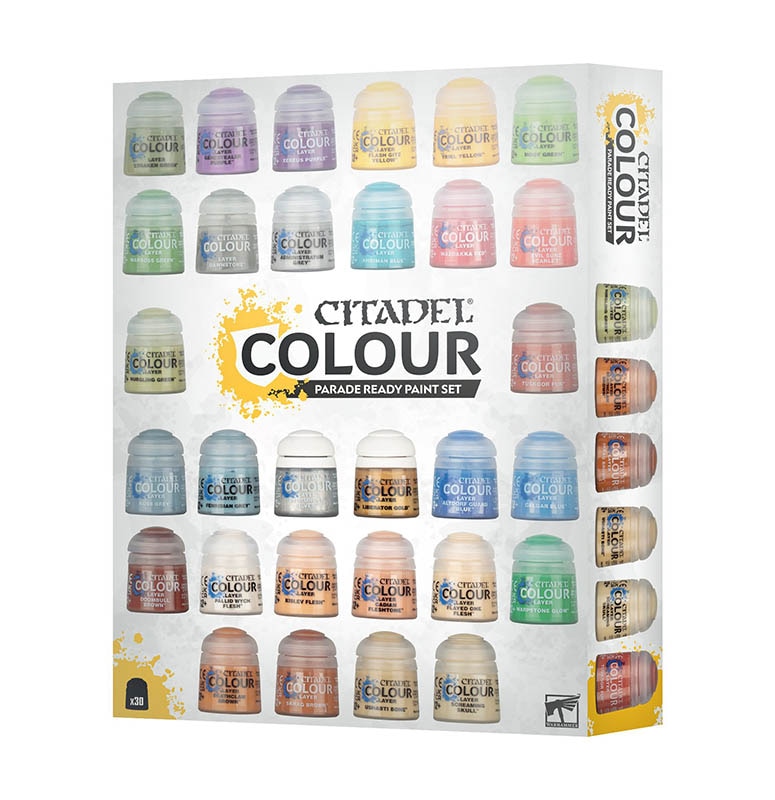 シタデルカラー CITADEL COROUR 43個セット シタデル】シタデルカラー：ベース・ペイントセット / CITADEL