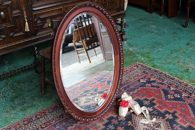 英国 アンティーク カッティングミラー 【公式通販】