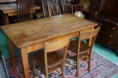 イギリス アンティーク家具 ファーマーズ テーブル 1910年頃  244A 0010000004422.jpg