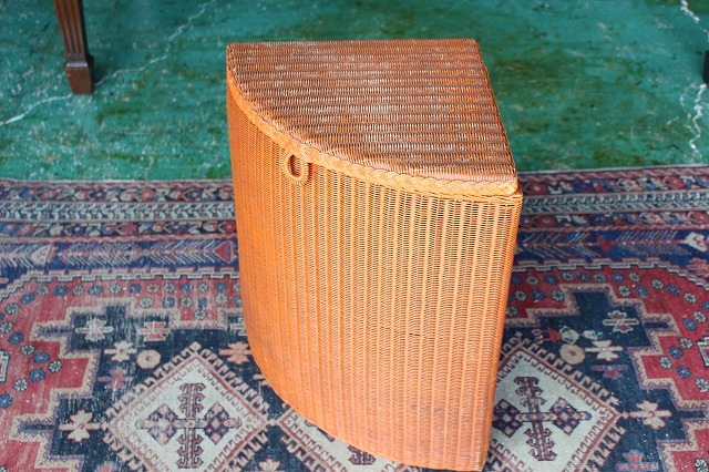 イギリス アンティーク ロイドルーム ランドリーボックス/バスケット