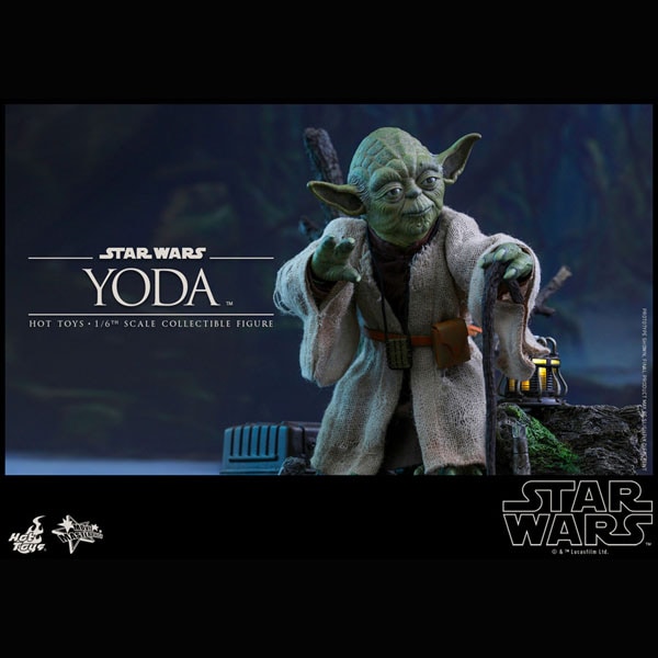 【開封品】ホットトイズ『スター・ウォーズ　エピソード５／帝国の逆襲』ヨーダ Amazon.co.jp: ムービー・マスターピース スター・ウォーズ