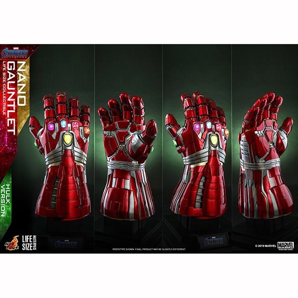 アベンジャーズ/エンドゲーム　1/1スケールレプリカ　ナノ・ガントレット　ハルク 圧巻の1/4スケールレプリカ！ホットトイズ・アクセサリー