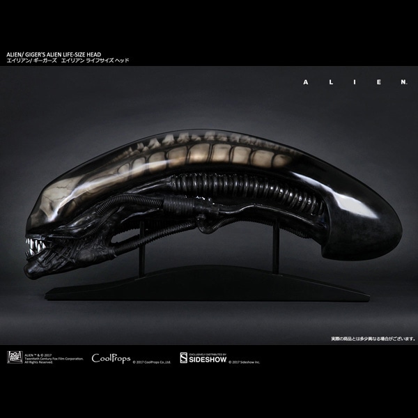 ハリコレ限定　エイリアンヘッド　1/2サイズ ALIEN BIG CHAP 1⁄2 SCALE HEAD Close Up Shot Ver.│Presented by