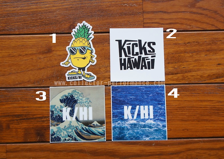 再入荷！) ハワイ KICKS/HI キックス ステッカー | US & Hawaii