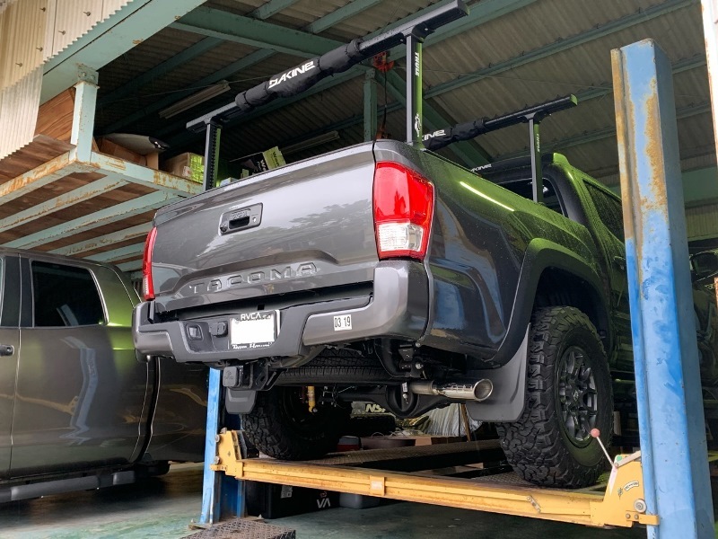 要問合せ！）16-タコマ V6/3.5L 4WD AT用 車検対応 TRD カット