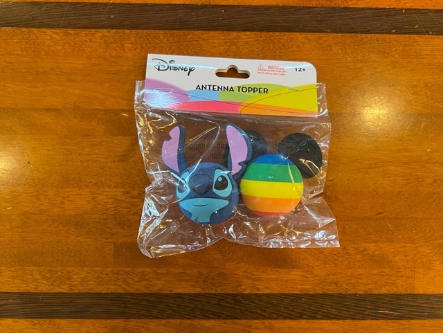 Disney ディズニー スティッチ＆レインボーミッキー アンテナ