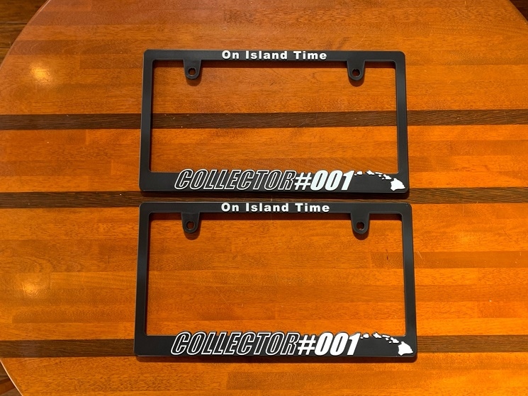 man with a mission ナンバープレートフレーム&ボトルカバー man