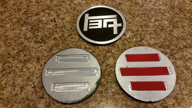 旧ロゴ『トヨタ』ドラム缶 Genuine Toyota & Scion (10-21) A2011 Symbol Emblem Radiator