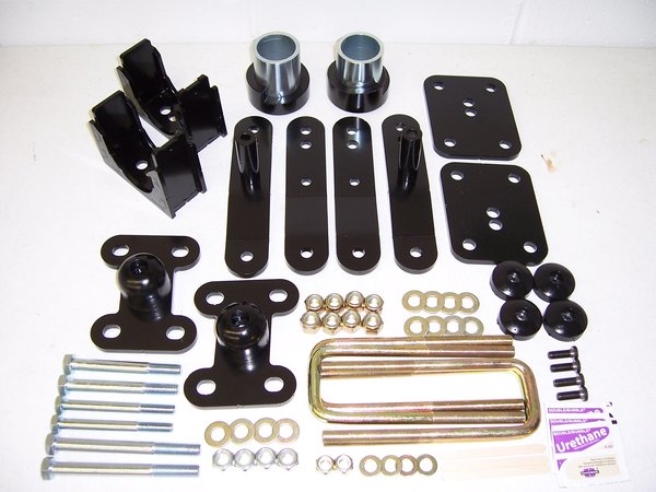 タンドラ　ローダウンキット 取り寄せ対応！）07-タンドラ 2WD&4WD対応 F-2/R-4インチ