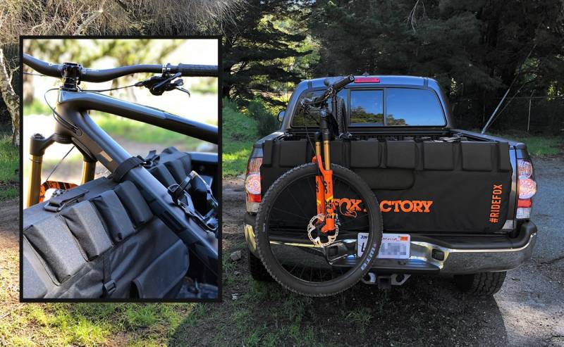 EVOC テールゲートパッド 未開封 マウンテンバイクキャリア ピックアップ : 色あせ防止 5 自転車 ピックアップトラック 荷台 テール