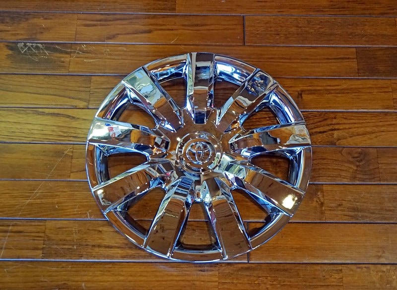 トヨタ スチールホイール用 15インチ クローム ホイールカバー