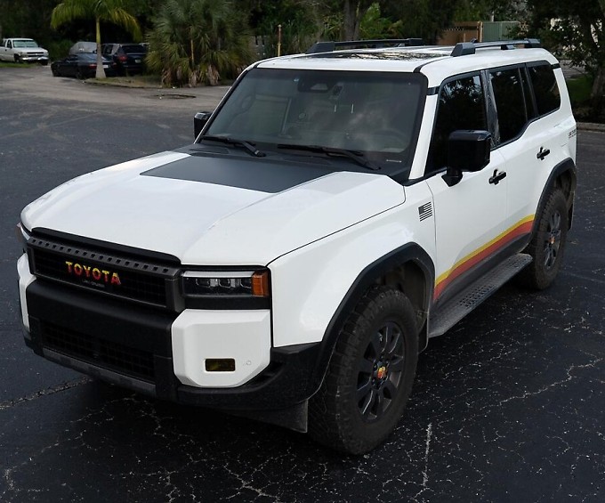 ランクル250 角目 正面 ステッカー NO.40 | GMG ONLINE SHOP METYOUCAR