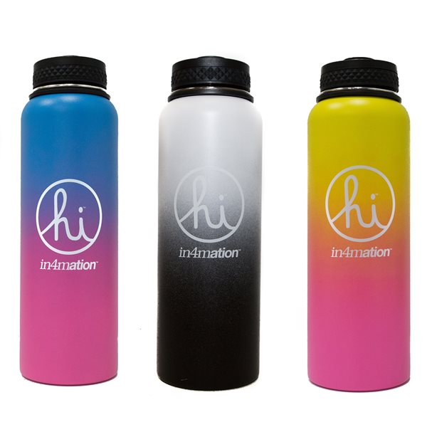 ハワイ In4mation イン4メーション GRADIENT CIRCLE HI FLASK