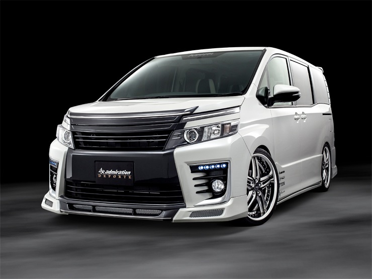 ヴォクシー80フロントスポイラー ヴォクシー80系】フロントスポイラー（LED付） – VROOM