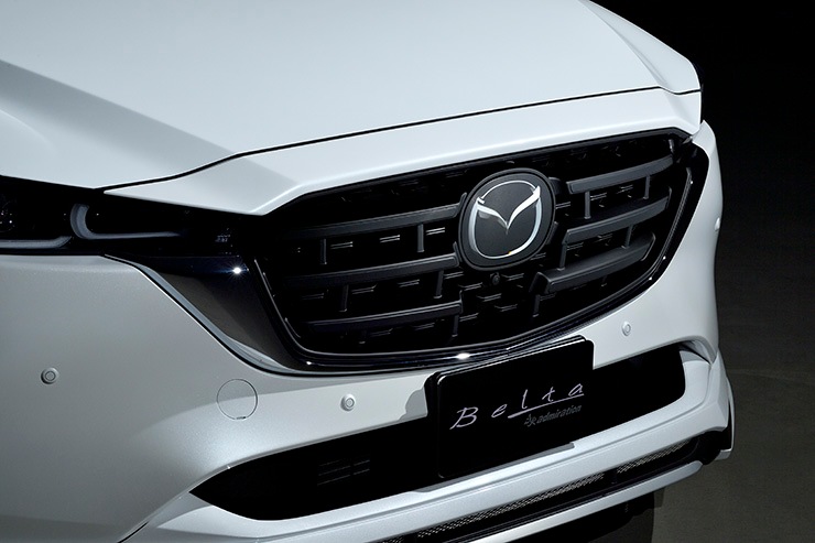 Mazda 純正 フロントカメラ マツダ純正フロントカメラの取付 その1 設置（マツダ MPV・LY