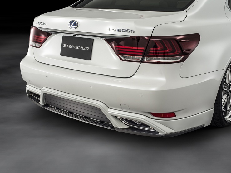 LEXUS LS エアロパーツ カスタム リヤハーフスポイラー