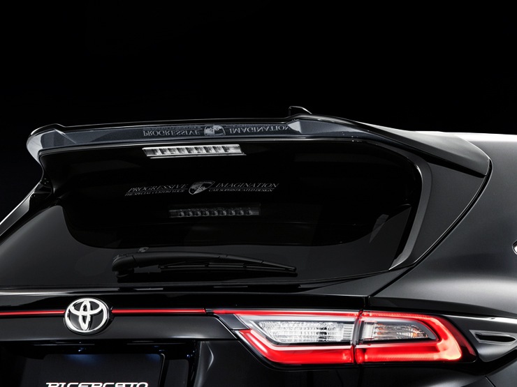 60ハリアー アドミレイション ルーフウイング スポイラー admiration 60ハリアー アドミレイション ルーフウイング スポイラー admiration