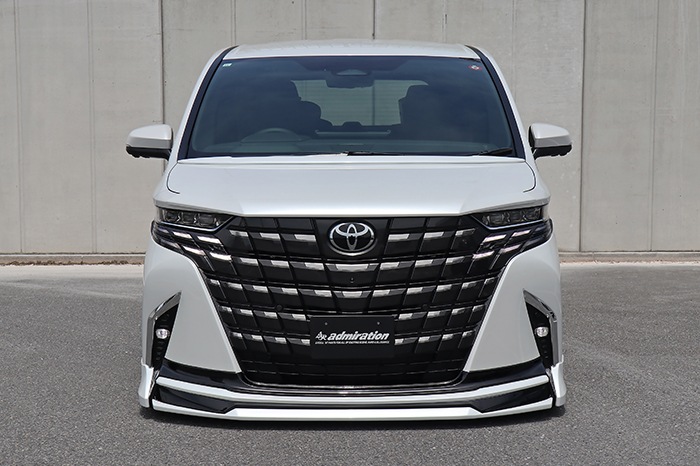 40系アルファード エアロパーツ フロントハーフスポイラー