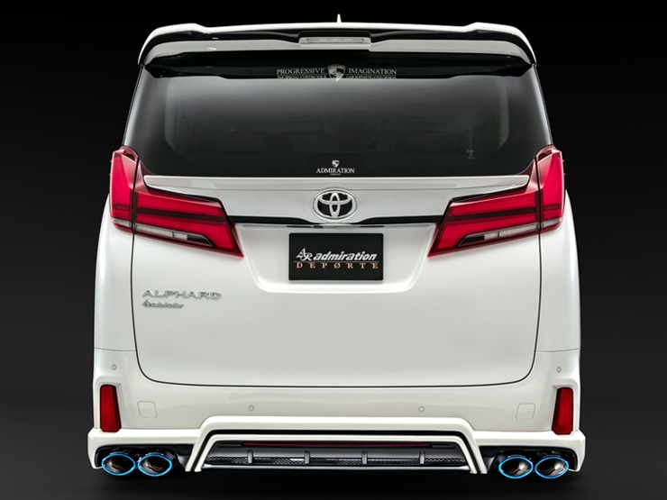 1881☆美品 30アルファード 前期純正エアロ リアバンパー 美品 30アルファード 前期純正エアロ 2点セット リアバンパー、サイド 070