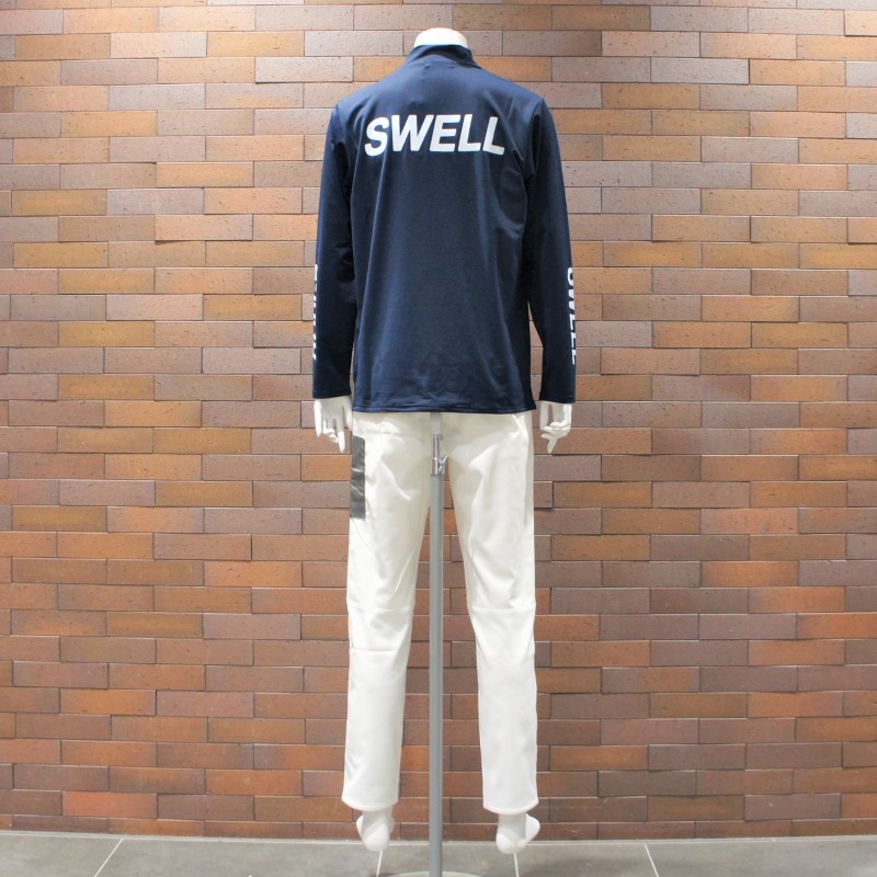 rough&swell 『BIG LOGO MOCK .』 【NAVY】 RSM-21227 モックネック-NINETEEN
