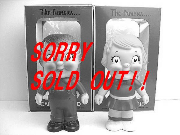 1970's Campbell KID ビンテージ ソフビ TOY 2個セット