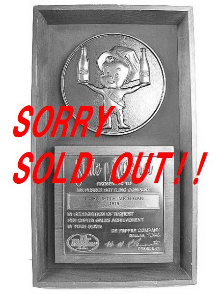 1970's Dr Pepper PERKY ドクターペッパー パーキー 看板