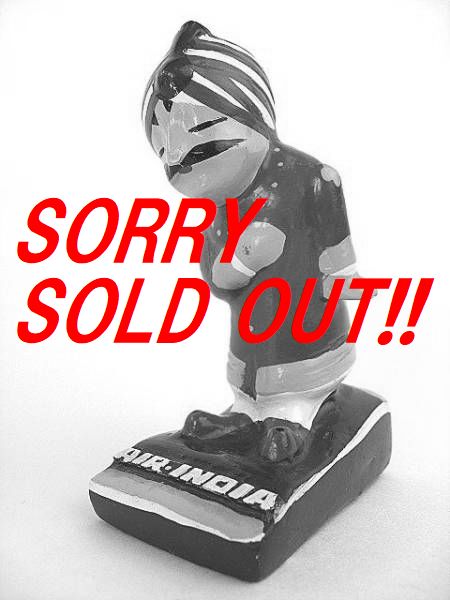 美品！ 70’s インド航空 AIR INDIA ビンテージ マハラジャ TOY ☆1970's インド航空 AIR INDIA ビンテージ マハラジャ TOY 飛行機