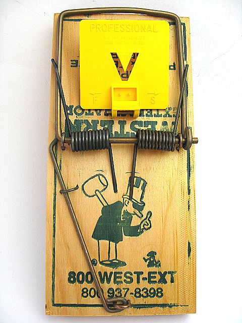 80’s WESTERN EXTERMINATOR ビンテージ マウストラップ ☆1980's WESTERN EXTERMINATOR ビンテージ マウストラップ RAT
