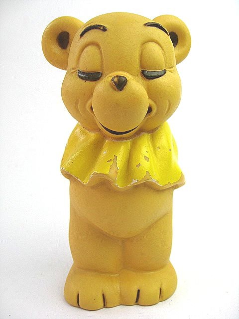 1970’s Tommee Tippee ベアー クマ ビンテージ ソフビTOY ☆1970's Tommee Tippee ベアー クマ 熊 ビンテージ ソフビ TOY