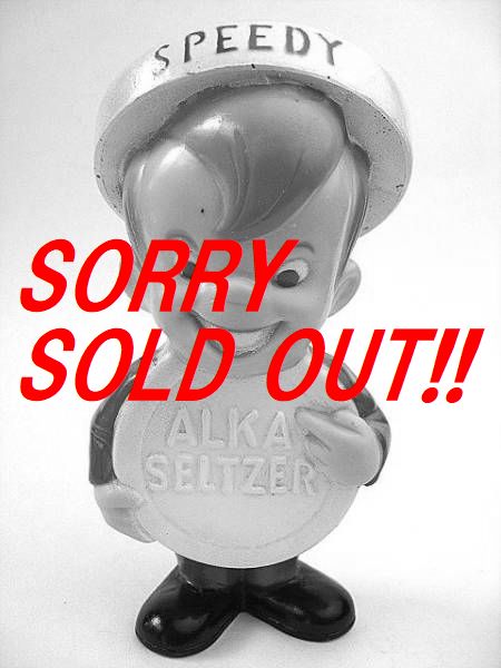 レア1960's アルカセルツァー ビンテージ ソフビ TOY アドバタイジング