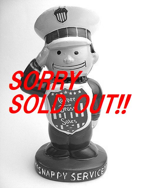 1970’ｓ SNAPPY SERVICE スナッピー ビンテージ 貯金箱 陶器 1970's SNAPPY スナッピー サービス ビンテージ 貯金箱 陶器製 - メルカリ