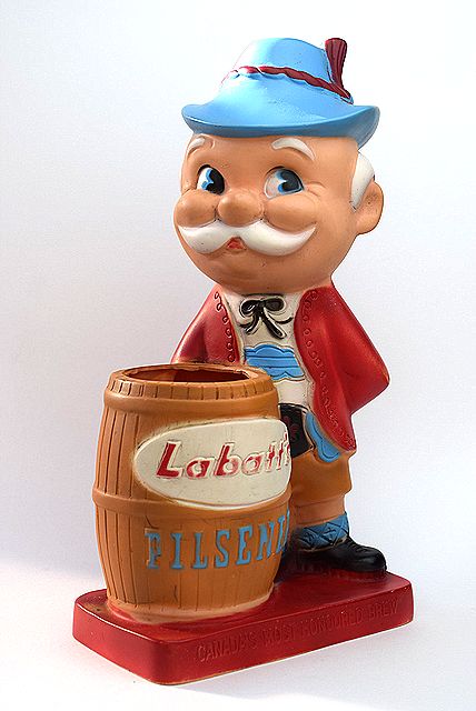 1970's PIELS バート ＆ ハリー ビンテージ ソフビ TOY ビール