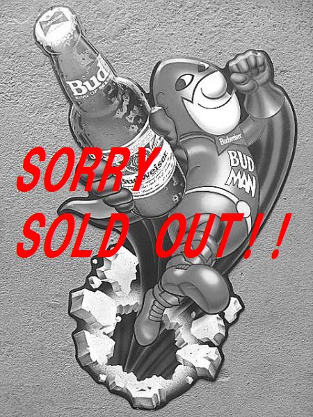 バドマン バドワイザー ソルト&ペッパーシェイカー Vintage Budweiser