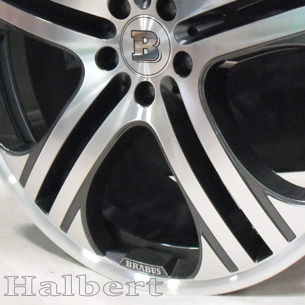 BRABUS専用 BRABUS Wheel Center Cap Genuine G-class Matte Black/red