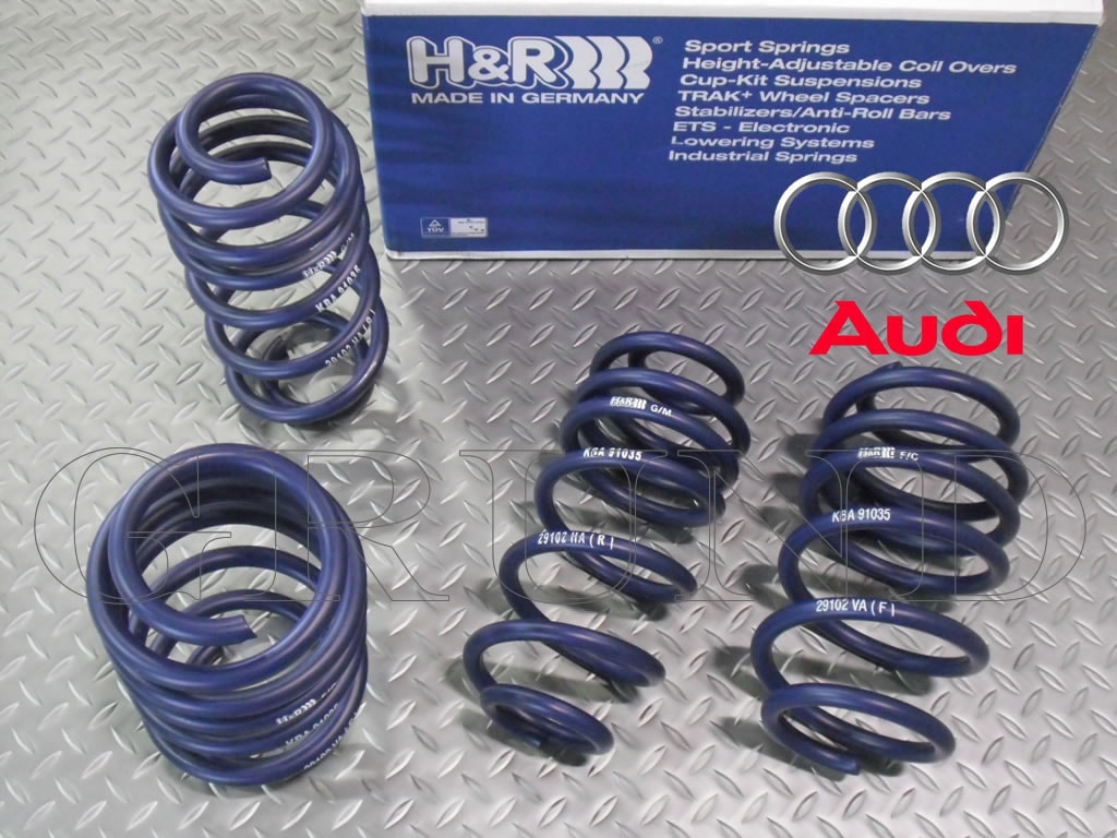 Amazon.com: H&R For Audi TT Quattro 2008-2015 (AWD) Sport